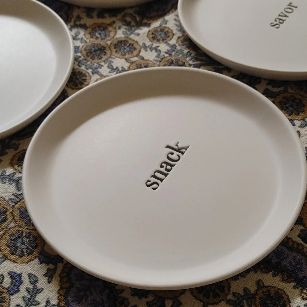 NIB Santa Barbara Design Studio 4 Luncheon Plates w Description